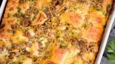 Breakfast Biscuits Casserole