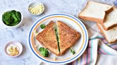 Broccoli, Cheddar, and Roasted Garlic Panini Recipe