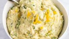 Broccoli Cheddar Mashed Potatoes