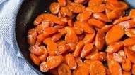 Brown Sugar Glazed Carrots with Bourbon