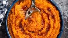 Brown Sugar Mashed Sweet Potatoes