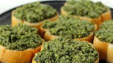 Bruschetta with Pumpkin Seed Pesto