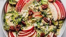 Brussels Sprout Apple Salad