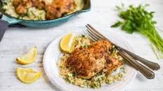 Butter Chicken with Parmesan Cauliflower Rice