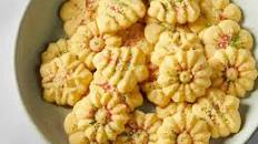 Butter Rich Spritz Butter Cookies