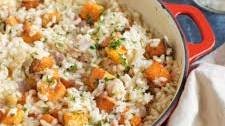 Butternut Squash and Bacon Risotto