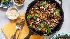Butternut Squash and Black Bean Skillet Dinner