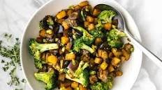 Butternut Squash and Eggplant Stir Fry
