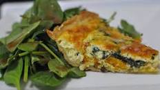 Butternut Squash and Feta Quiche