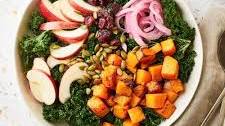 Butternut Squash and Kale Salad