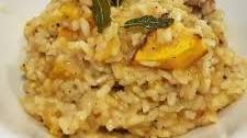 Butternut squash and sage risotto