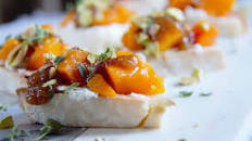 Butternut Squash Bruschetta