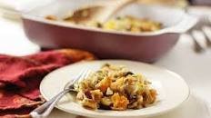 Butternut Squash, Brussels Sprouts, Apple Stuffing