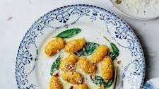 Butternut squash gnocchi with brown butter sage and walnuts