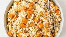 Butternut Squash Herb Rice Pilaf