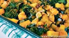 Butternut Squash & Kale Casserole