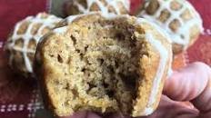 Butternut Squash Muffins with Maple Drizzle