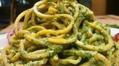 Butternut Squash Noodles with Hempseed Pesto