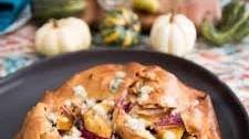 Butternut Squash, Onion and Apple Galette with Blue Cheese