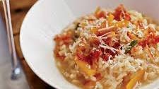 Butternut Squash Risotto with Crispy Pancetta