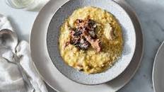 Butternut Squash Risotto With Mushrooms