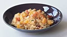 Butternut Squash Risotto with Shrimp