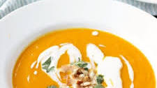 Butternut Squash Soup with Coconut and Ginger