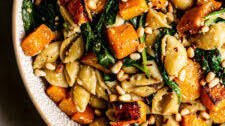 Butternut Squash + Spinach Pasta