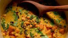 Butternut Squash Stew with Coconut Milk, Chickpeas & Kale (Vegan)