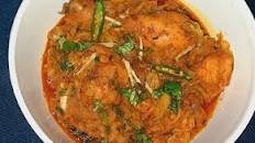 Cabbage & chicken curry