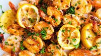 Cajun Garlic Butter Grilled Shrimp Skewers