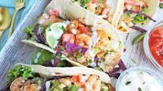 Cajun Shrimp and Fish Tacos