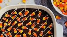 Candy Corn Brownies