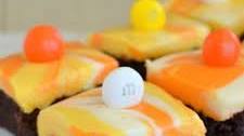Candy Corn Brownies