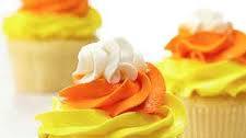 Candy Corn Cupcakes