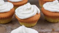 Candy corn cupcakes