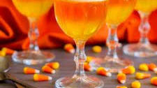 Candy Corn Jello Cups