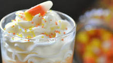 Candy Corn Milkshakes