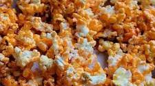 Candy Corn Popcorn for Halloween