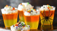 Candy Corn Shots (Halloween Jello Shots)