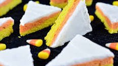 Candy Corn Sugar Cookie Bars