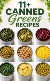 11+ Easy Recipes with Canned Greens canned-greens-ccccc-22051