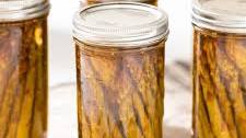 Canned Pickled Asparagus