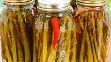 Canned Pickled Spicy Asparagus