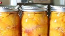 Canning Peaches in Light Syrup