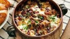 Caramelized Onion and Bacon Dip