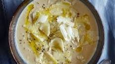 Cauliflower & chestnut soup