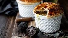 Celebrating the truffle season. Chicken Pot Pie with Black Truffle.