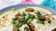 Cheesey Sweetcorn and Jalapeno Quesadillas
