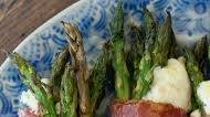 Cheesy Bacon Wrapped Asparagus